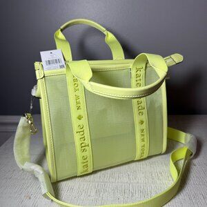 NWT Kate Spade Small Mesh Tote Melon Rind